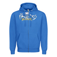 True Royal Megadeath caught Zipper Hoodie - InspiraDesign