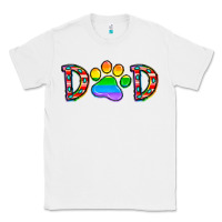 White dad lgbt Classic Tee - CowhideDigitalArt