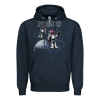Navy primus Zipper Hoodie - InspiraDesign