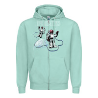 Seafoam primus Zipper Hoodie - InspiraDesign