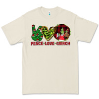 Bone Peace Love Grinch Premium Tee - Bettercallsaul