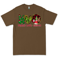 Cacao Peace Love Grinch Premium Tee - Bettercallsaul