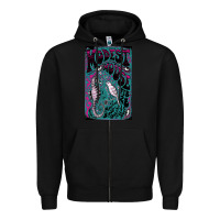 Black Modest Mouse Zipper Hoodie - InspiraDesign