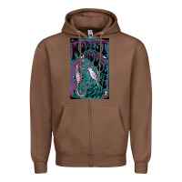 Chestnut Modest Mouse Zipper Hoodie - InspiraDesign