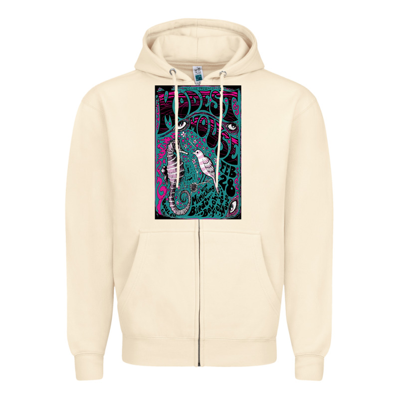 Modest Mouse Zipper Hoodie by InspiraDesign | Teevron