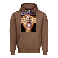 Chestnut erykah badu baduizm 1 Zipper Hoodie - ArtChic