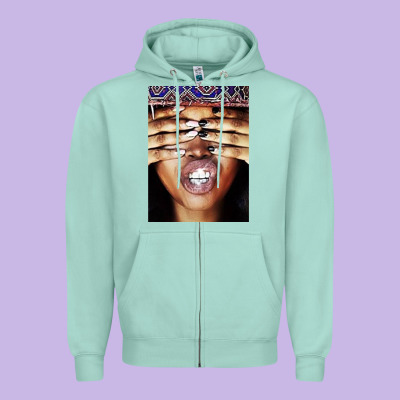 Erykah Badu Baduizm 1 Zipper Hoodie Designed By Artchic
