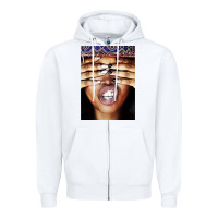 White erykah badu baduizm 1 Zipper Hoodie - ArtChic