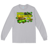 Moon Dust Camper Happy St. Patrick's Day Long Sleeve Tee - CowGirlArtShop