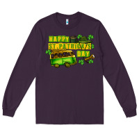 Plum Camper Happy St. Patrick's Day Long Sleeve Tee - CowGirlArtShop