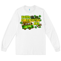 Camper Happy St. Patrick's Day Long Sleeve Tee | Teevron