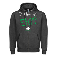 Charcoal Heather e mentira rochyrd dominican wawawa cool dembow green tank top Zipper Hoodie - ArtChic