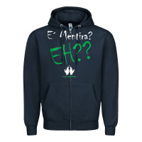 Navy e mentira rochyrd dominican wawawa cool dembow green tank top Zipper Hoodie - ArtChic