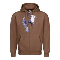 Chestnut sadako 1 Zipper Hoodie - ArtChic