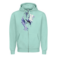 Seafoam sadako 1 Zipper Hoodie - ArtChic