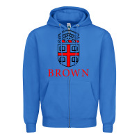 True Royal brown university Zipper Hoodie - ArtChic