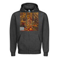 Charcoal Heather Lamb of God killadelphia Zipper Hoodie - ArtChic