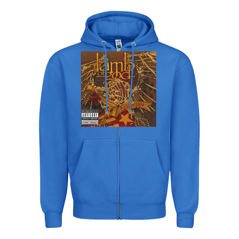 Lamb Of God Killadelphia Zipper Hoodie by ArtChic | Teevron