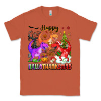 Copper happy hallothanksmas dinosaur Classic Tee - texasbilliewilder