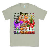 Matcha happy hallothanksmas dinosaur Classic Tee - texasbilliewilder