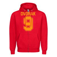 Red Dvorak  Ninth Symphony Zipper Hoodie - ArtChic