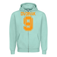 Seafoam Dvorak  Ninth Symphony Zipper Hoodie - ArtChic