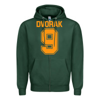 Sports Green Dvorak  Ninth Symphony Zipper Hoodie - ArtChic
