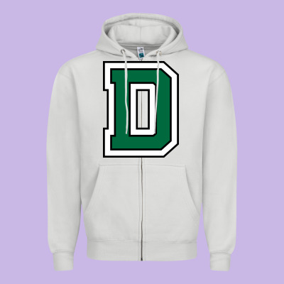 Dartmouth College Big Green Zipper Hoodie Designed By Artchic