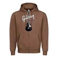 Chestnut les paul classic guitar classic Zipper Hoodie - ArtChic