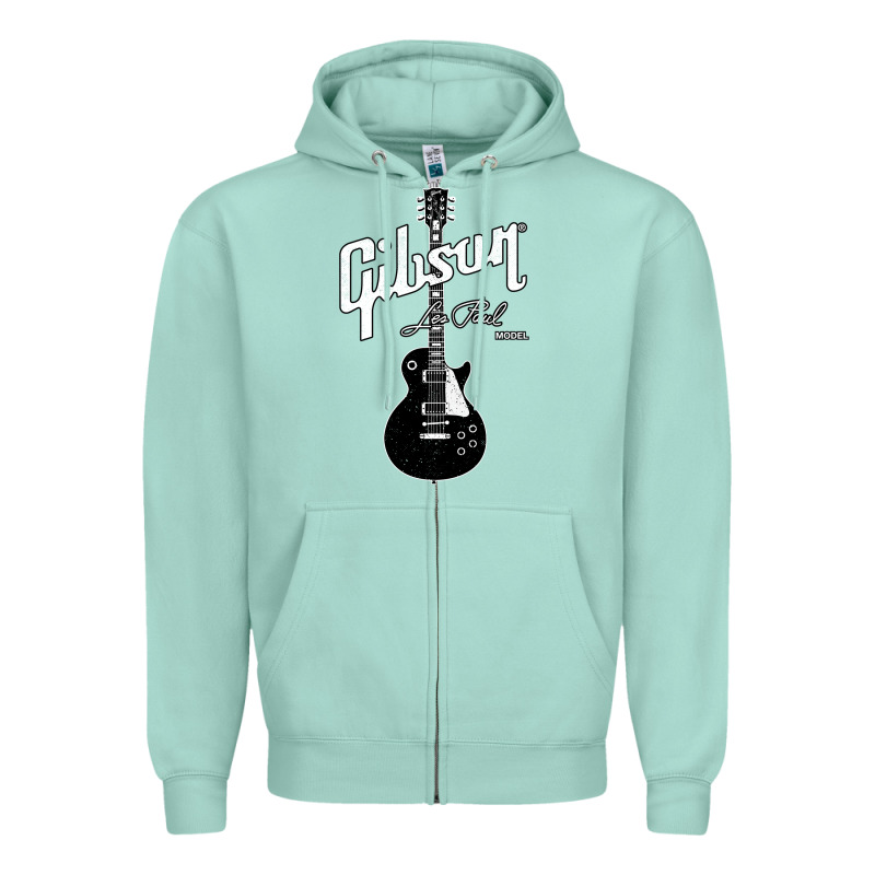 Les Paul Classic Guitar Classic Zipper Hoodie by ArtChic | Teevron