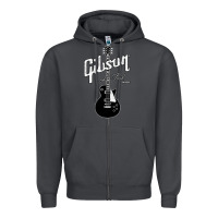 Smoke les paul classic guitar classic Zipper Hoodie - ArtChic