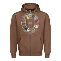 Chestnut THE MAGNUS ARCHIVES Zipper Hoodie - ArtChic
