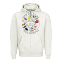 Oatmeal Heather THE MAGNUS ARCHIVES Zipper Hoodie - ArtChic