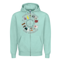 Seafoam THE MAGNUS ARCHIVES Zipper Hoodie - ArtChic