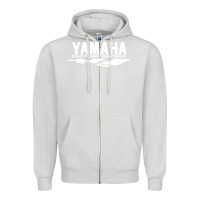 Dove Grey ymh racing Zipper Hoodie - ArtChic