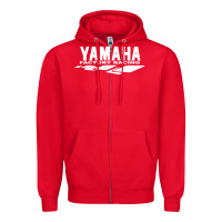 Red ymh racing Zipper Hoodie - ArtChic