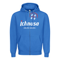 True Royal ichnusa Zipper Hoodie - ArtChic