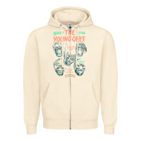 Sandshell THE YOUNG ONES Zipper Hoodie - ArtChic