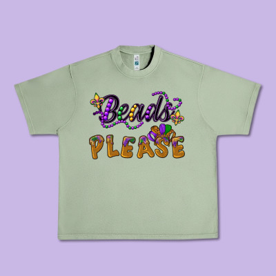 Beads Please Urban Heavy Tee Designed By Cowgirlartshop