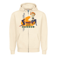 Sandshell the jetsons jane jetson shopping is my cardio premium t shirt Zipper Hoodie - ArtChic
