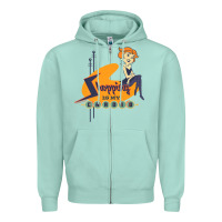 Seafoam the jetsons jane jetson shopping is my cardio premium t shirt Zipper Hoodie - ArtChic