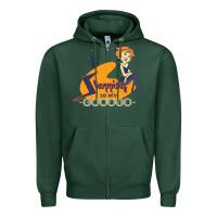 Sports Green the jetsons jane jetson shopping is my cardio premium t shirt Zipper Hoodie - ArtChic