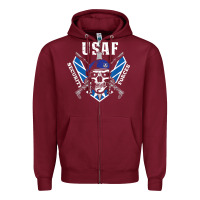 Us Air Force Security Forces Zipper Hoodie | Teevron
