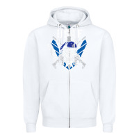 White US Air Force Security Forces Zipper Hoodie - ArtChic