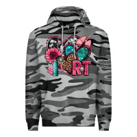 Slate Camo rt respiratory therapist hearts Premium Hoodie - Jasminsmagicworld