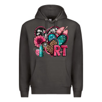 Smoke rt respiratory therapist hearts Premium Hoodie - Jasminsmagicworld