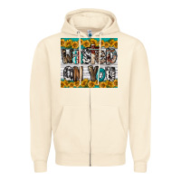 Sandshell Western Wasted On You Zipper Hoodie - LillyAllenDesigns