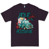Plum Christmas Home For The Holidays Premium Tee - Bettercallsaul