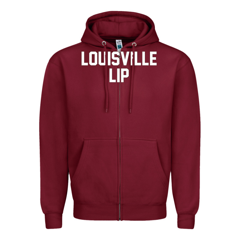 Louisville Lip Zipper Hoodie by ArtChic | Teevron