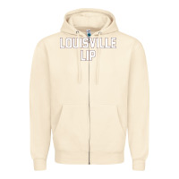 Sandshell louisville lip Zipper Hoodie - ArtChic